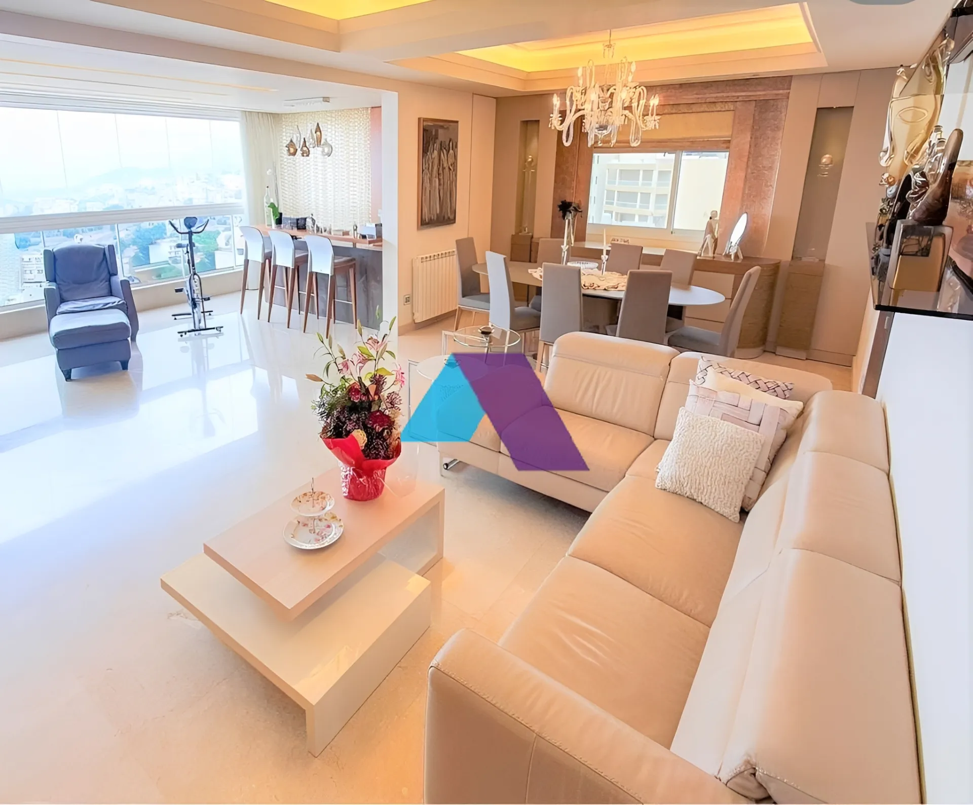 Apartment for Sale in Mtaileb - 3 bed, 5 bath