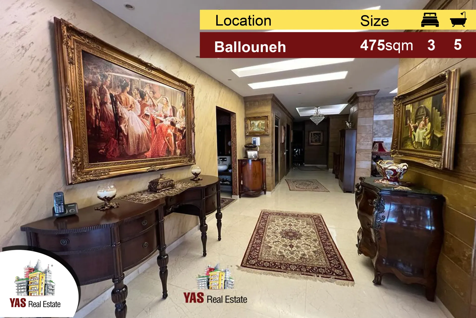 Apartment for Sale in Ballouneh