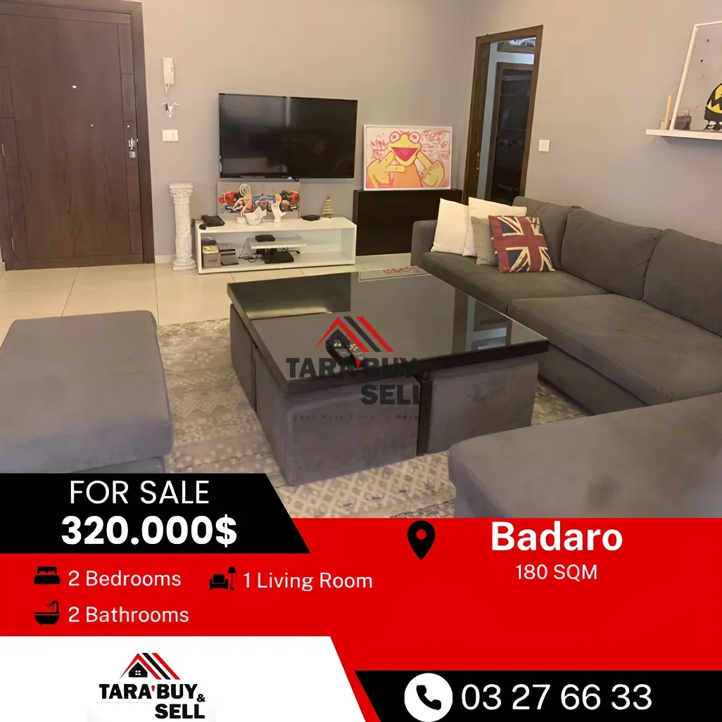Apartment for sale in Badaro, Beirut, Lebanon