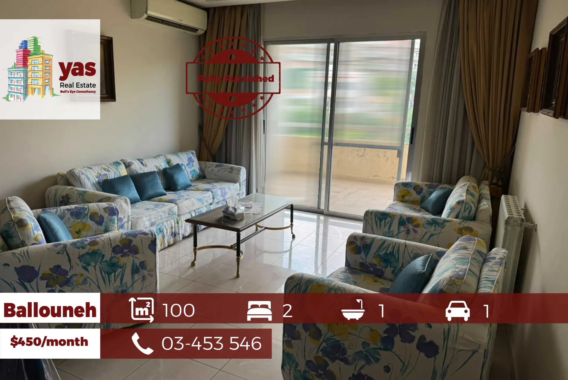 Apartment for Rent in Jeita