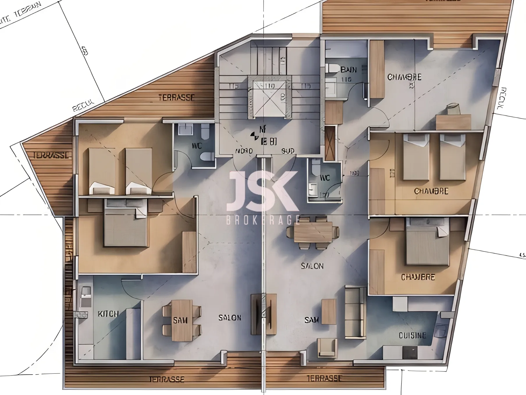 Loft for Sale in Cornet Chahwan
