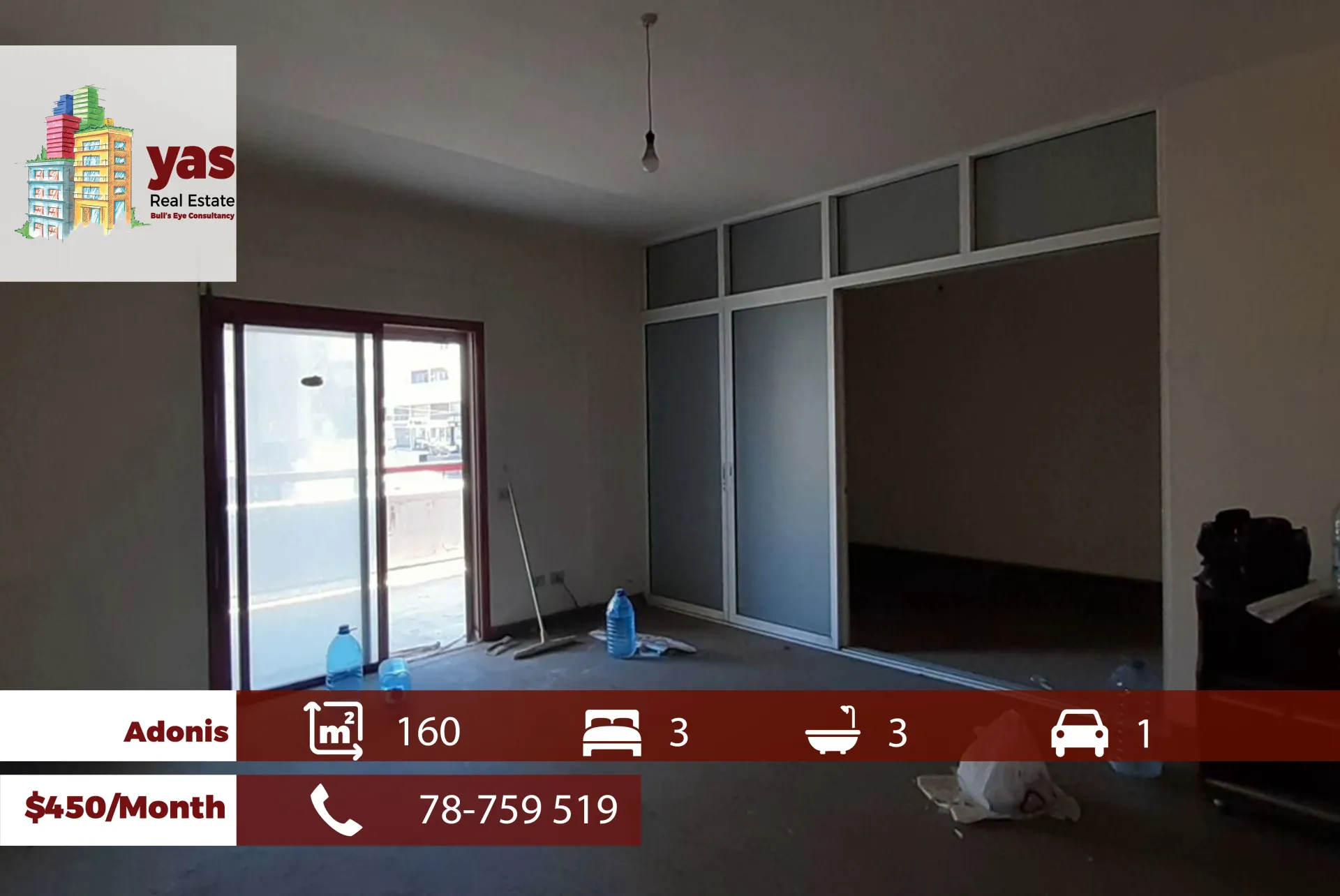 Apartment for Rent in Adonis - 3 bed, 3 bath