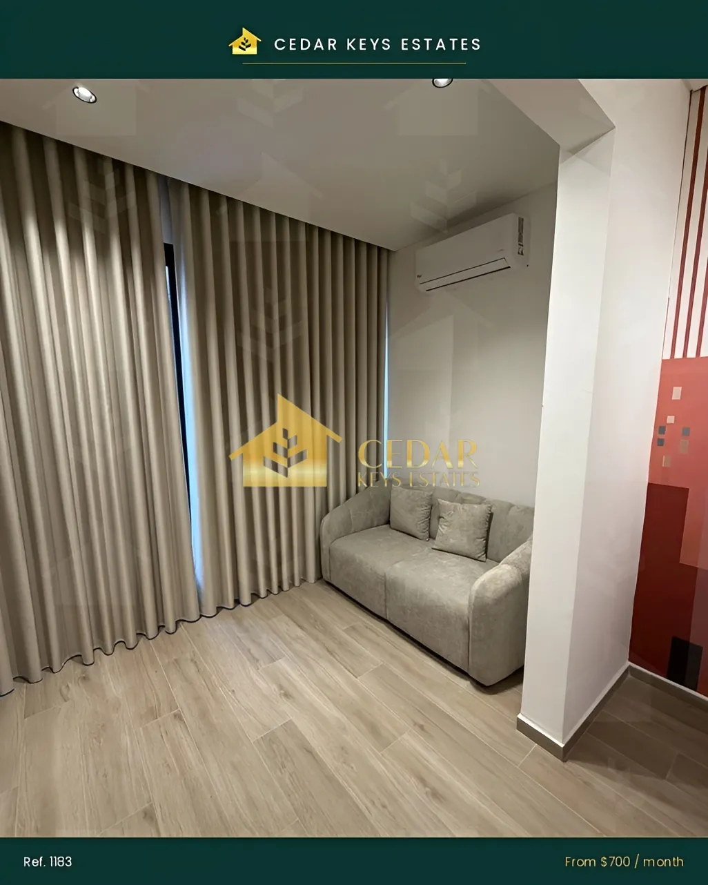 Studio for rent in Hamra, Beirut, Lebanon