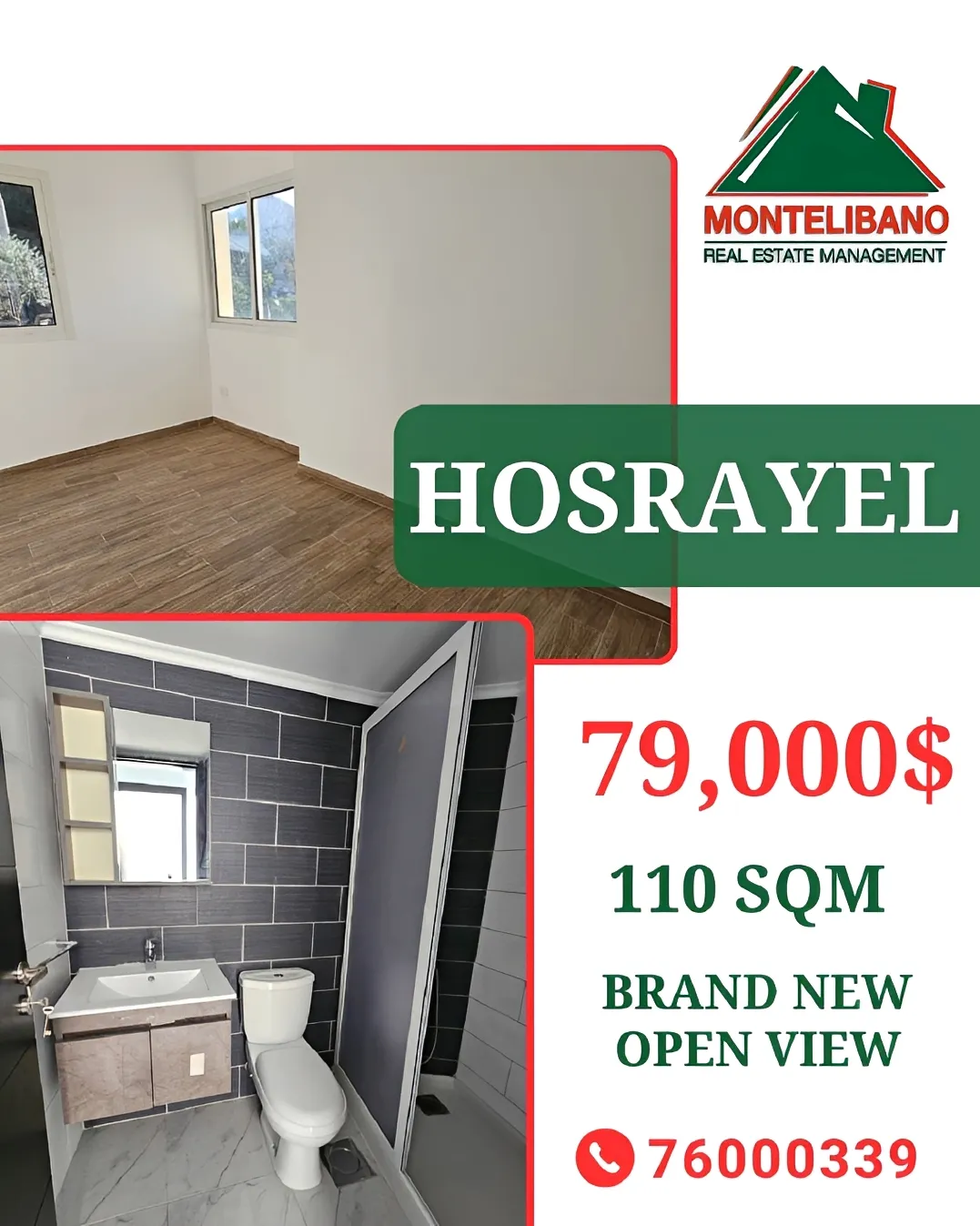 Apartment for Sale in Hosrayel, Lebanon - 2 bed, 2 bath