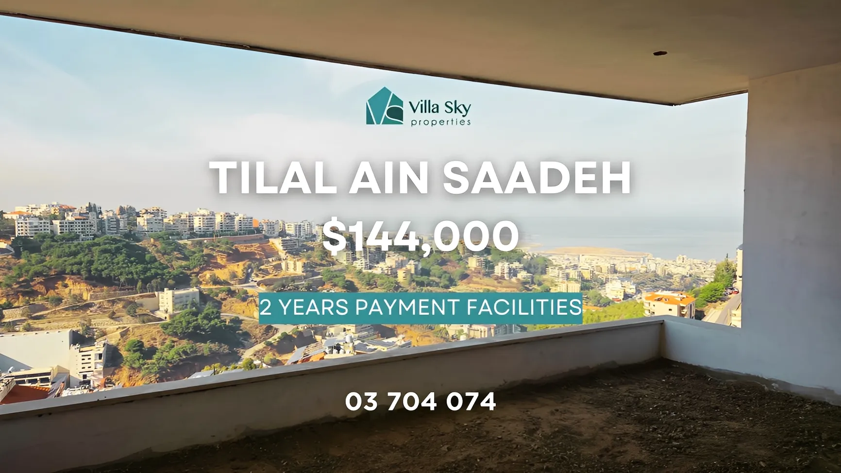 Apartment for Sale in Tilal Ain Saadeh, Metn
