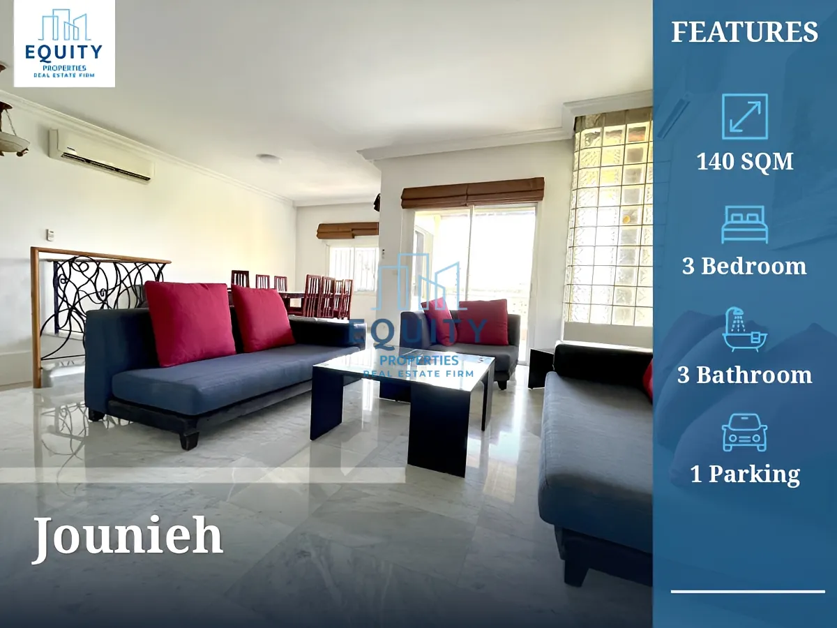 Apartment for rent in Jounieh