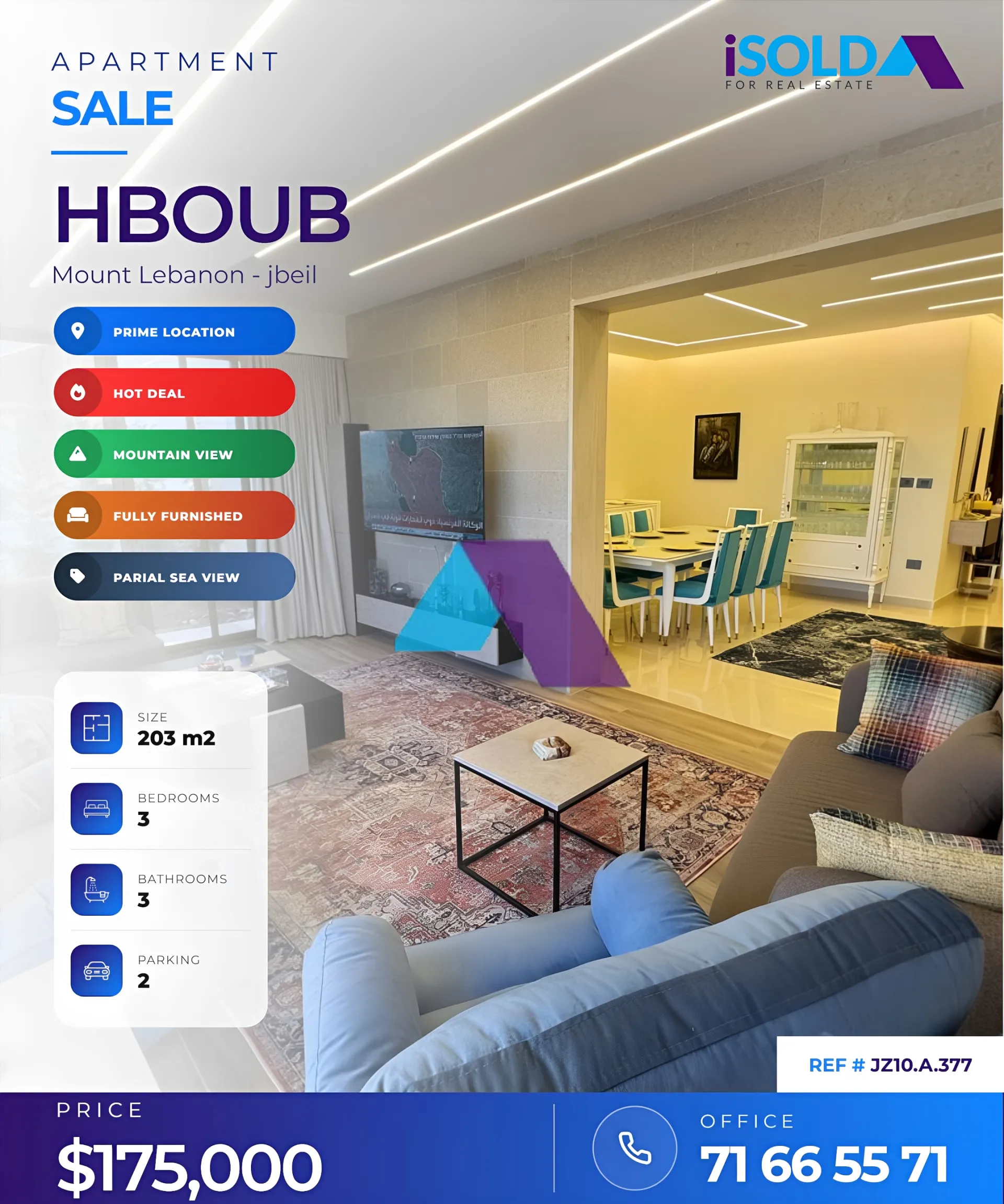 Apartment for Sale in Habboub