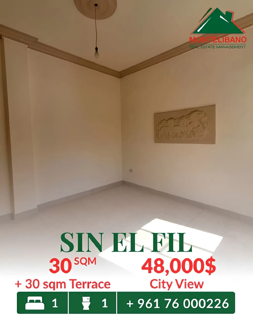 Apartment for sale in Sin El Fil, Lebanon