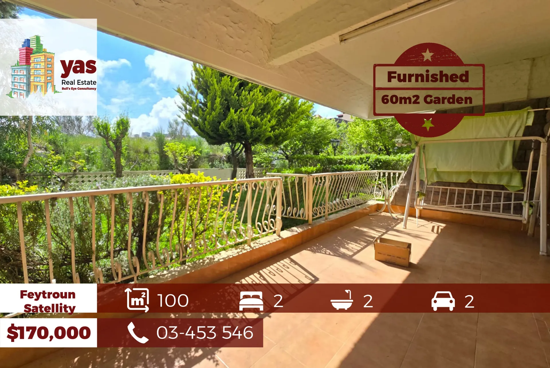 Chalet for sale in Faitroun