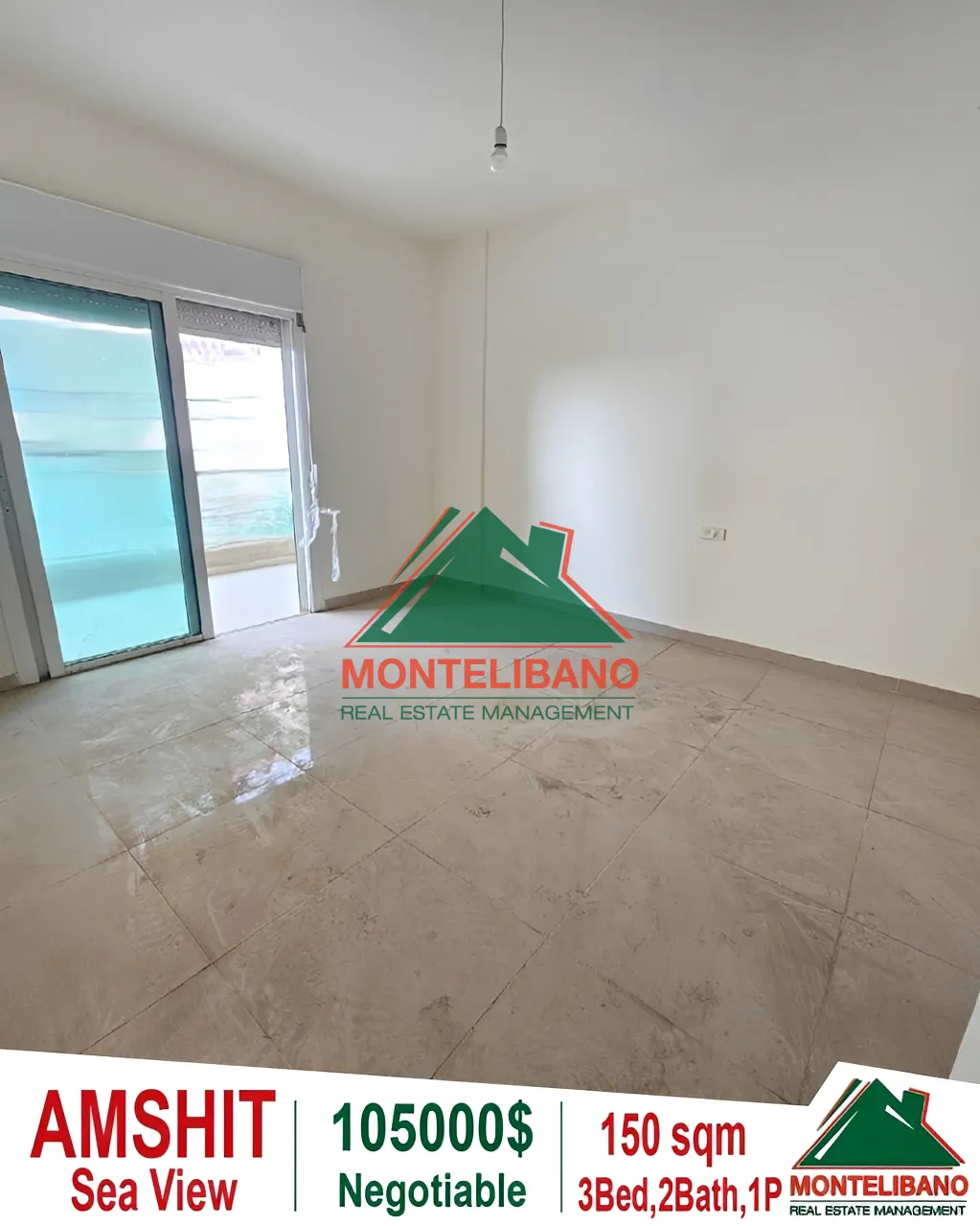 Apartment for Sale in Aamchit, Lebanon