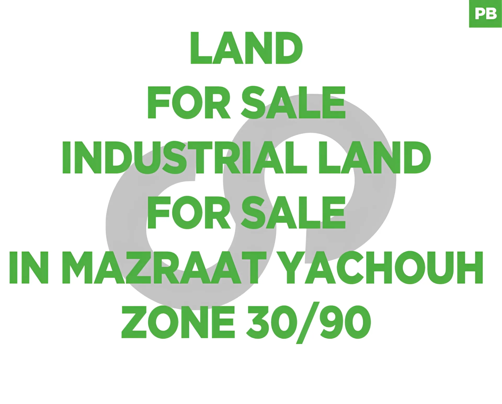 Land for Sale in Mazraat Yachoua, Lebanon