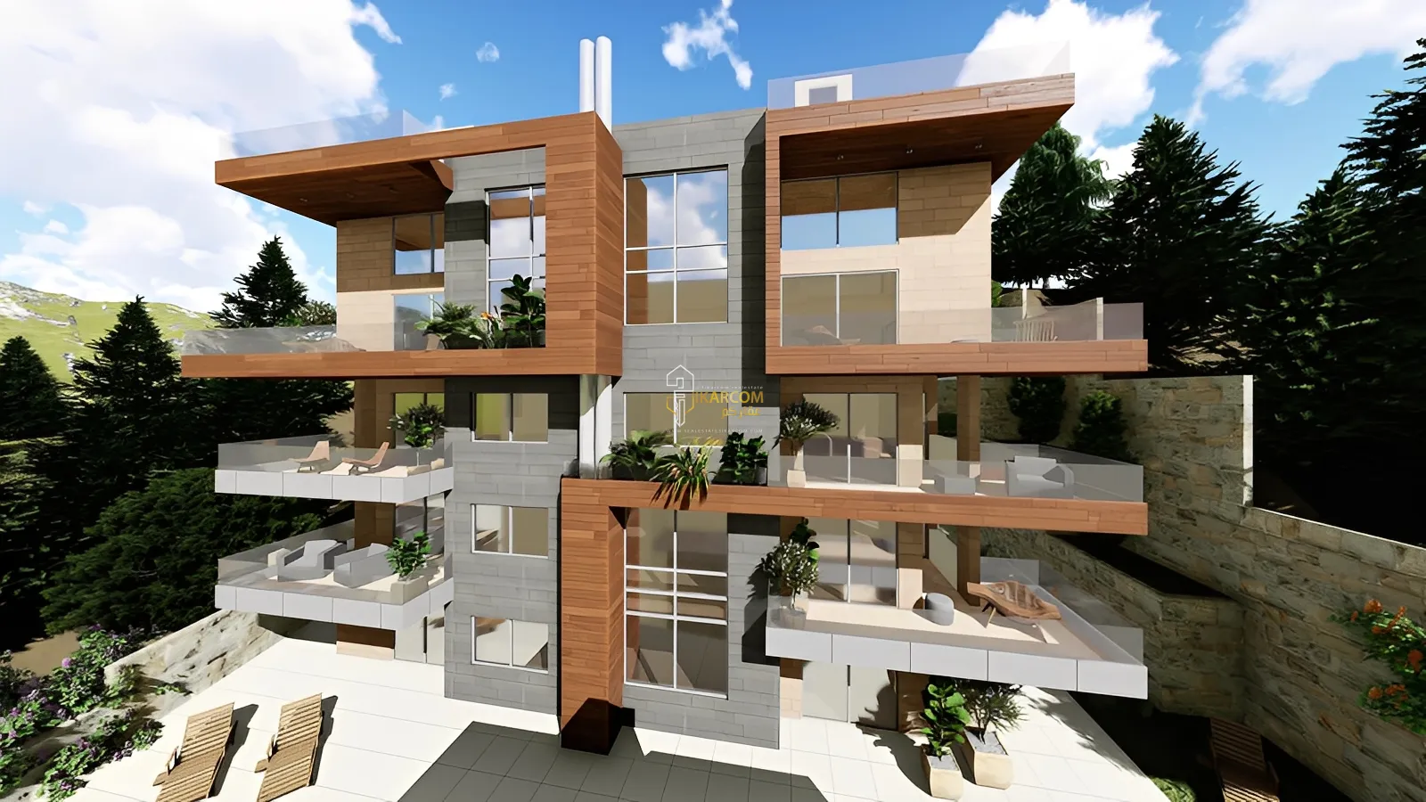 Apartment for Sale in Aaoukar - 2 bed, 2 bath