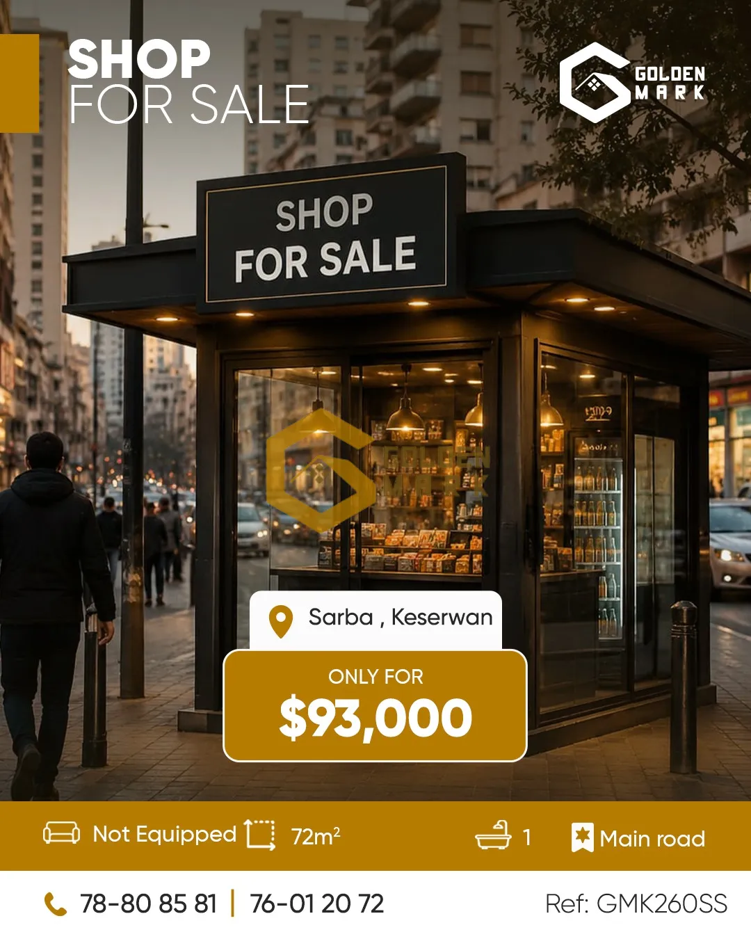 Shop for Sale in Sarba