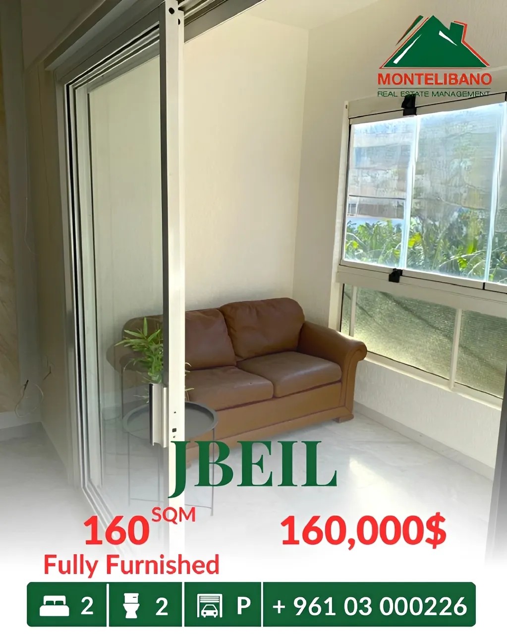 Apartment for sale in Jbeil, Lebanon
