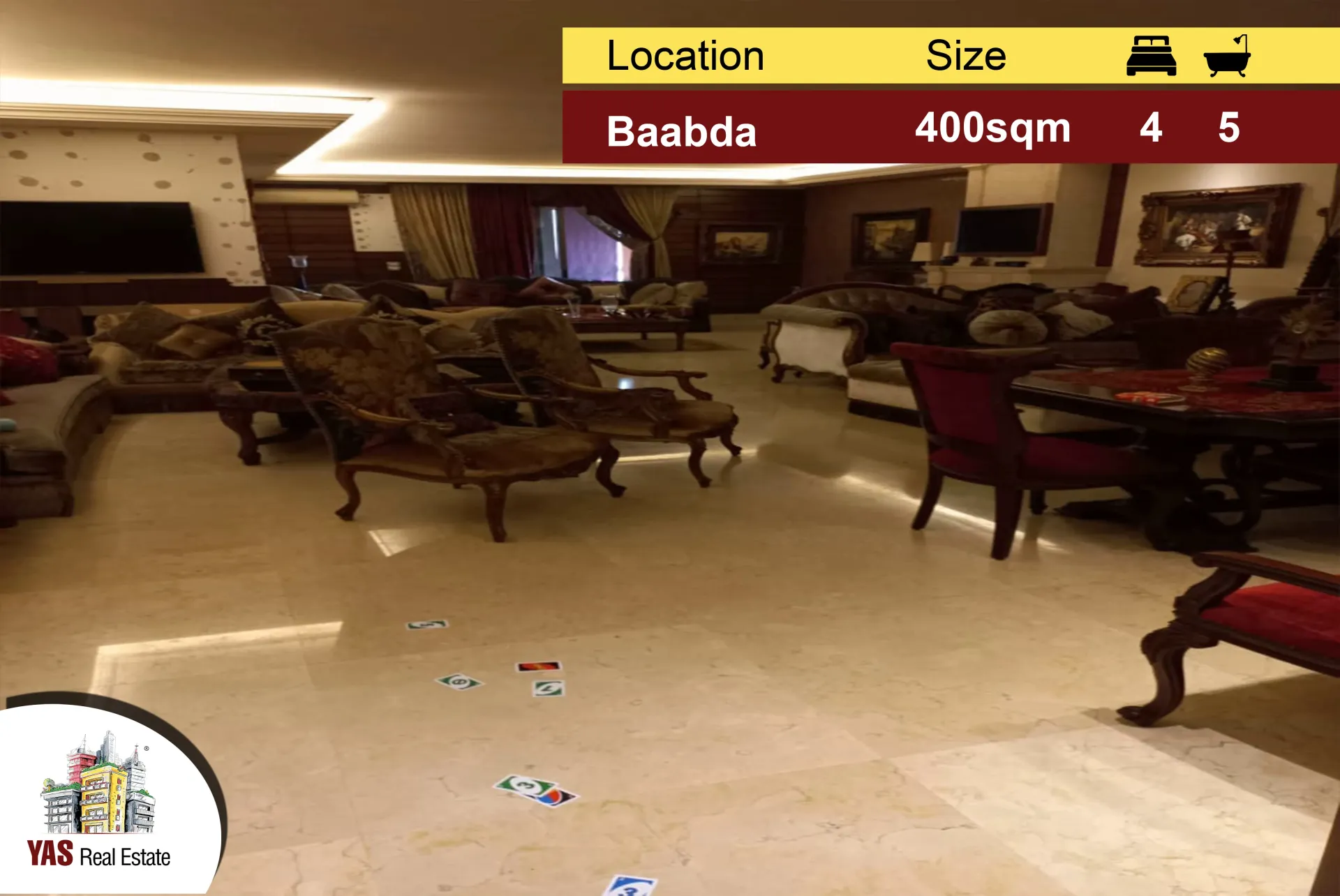 Apartment for Sale in Baabda
