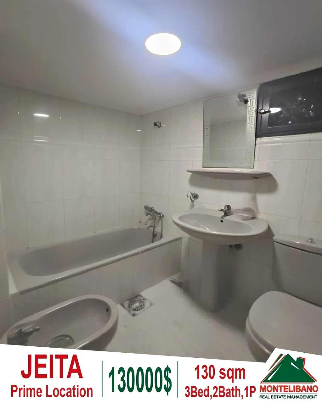 Apartment for Sale in Jeita, Lebanon
