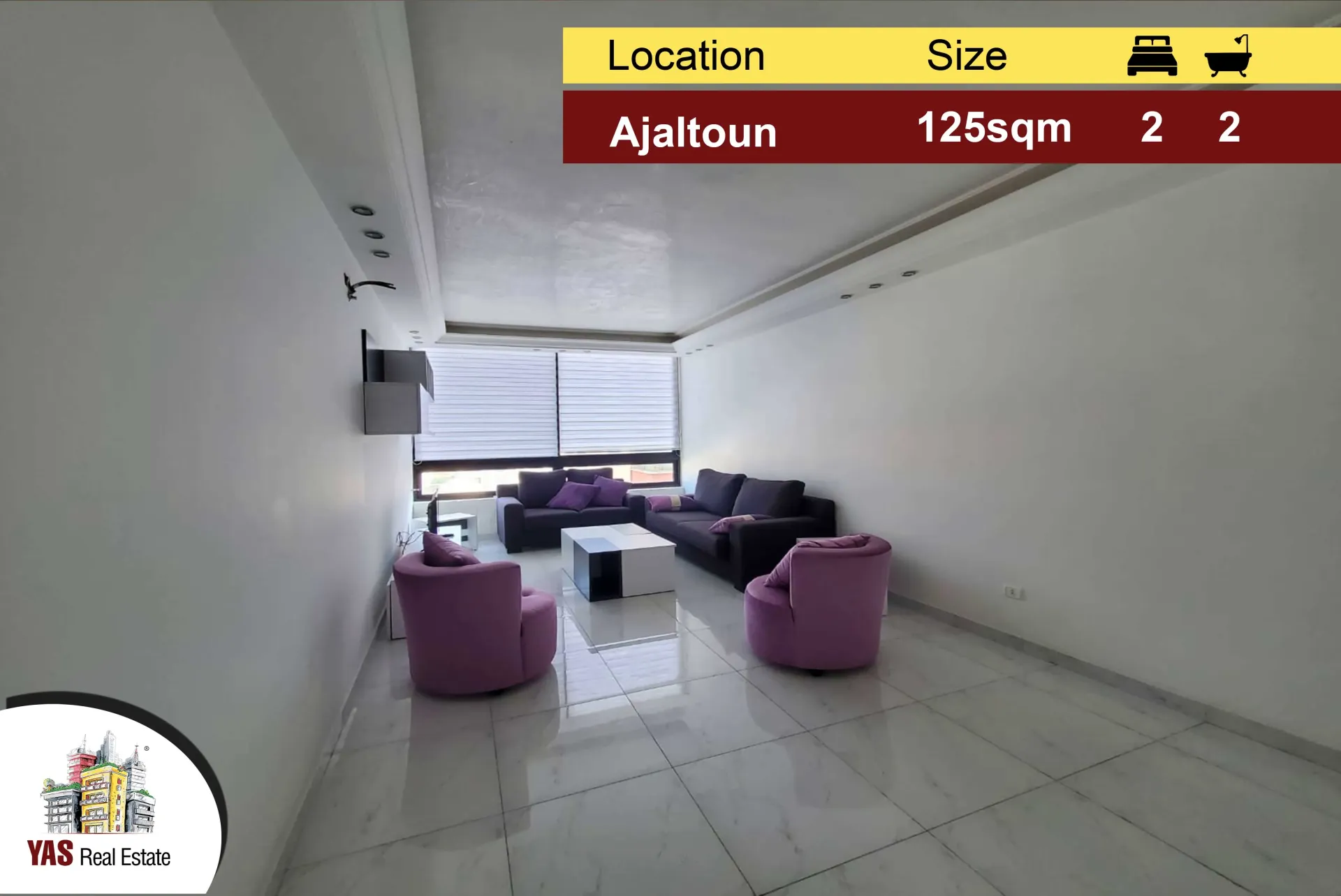 Apartment for Sale in Ajaltoun