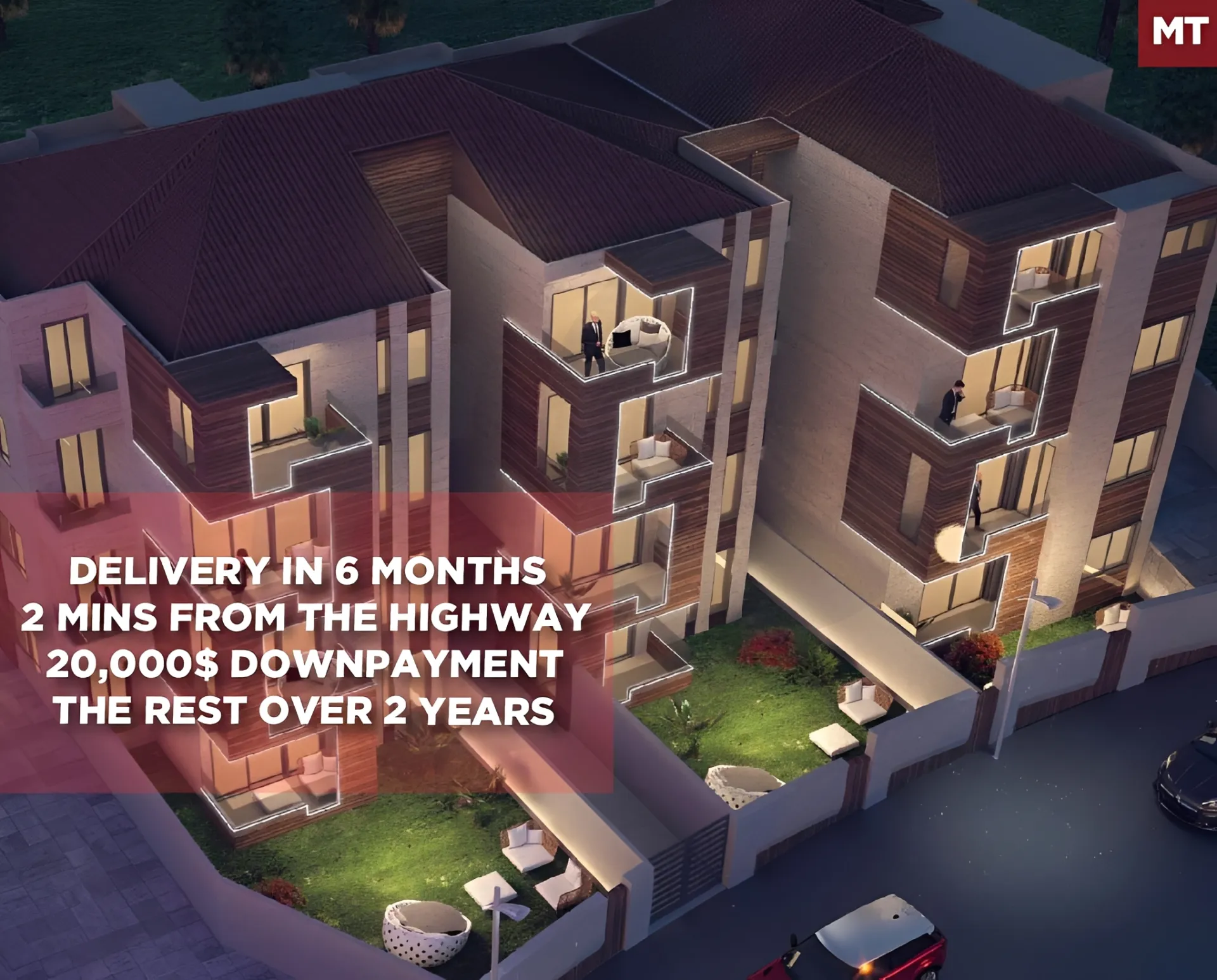 Apartment for Sale in Btouratij - 2 bed, 2 bath