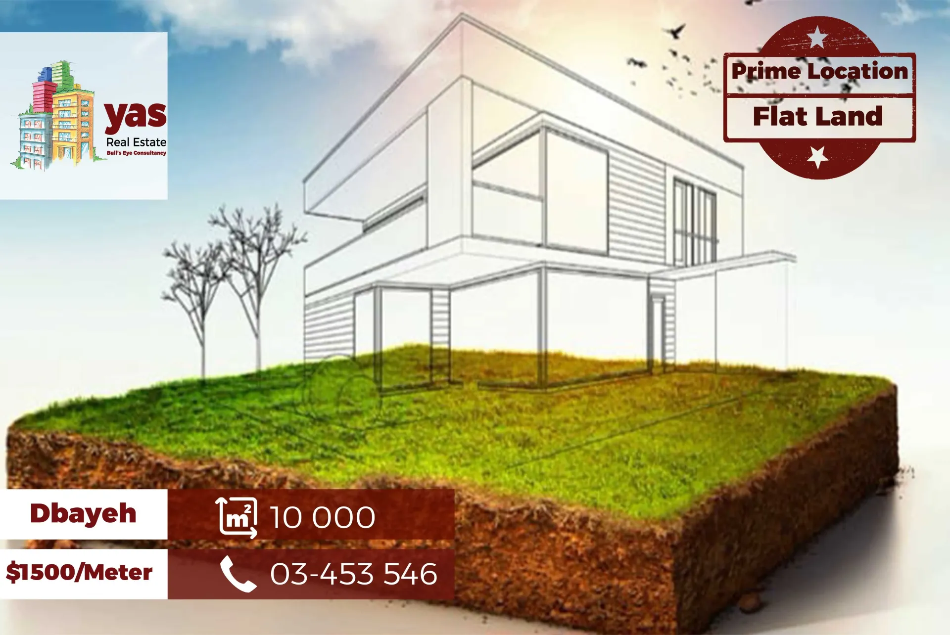 Land for Sale in Dbayeh