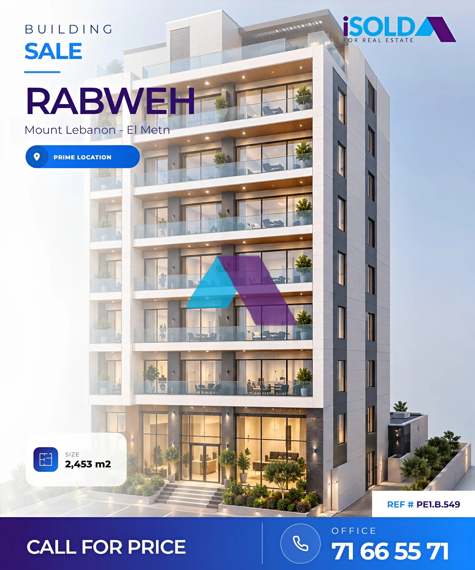 Residential Building for sale in Rabweh