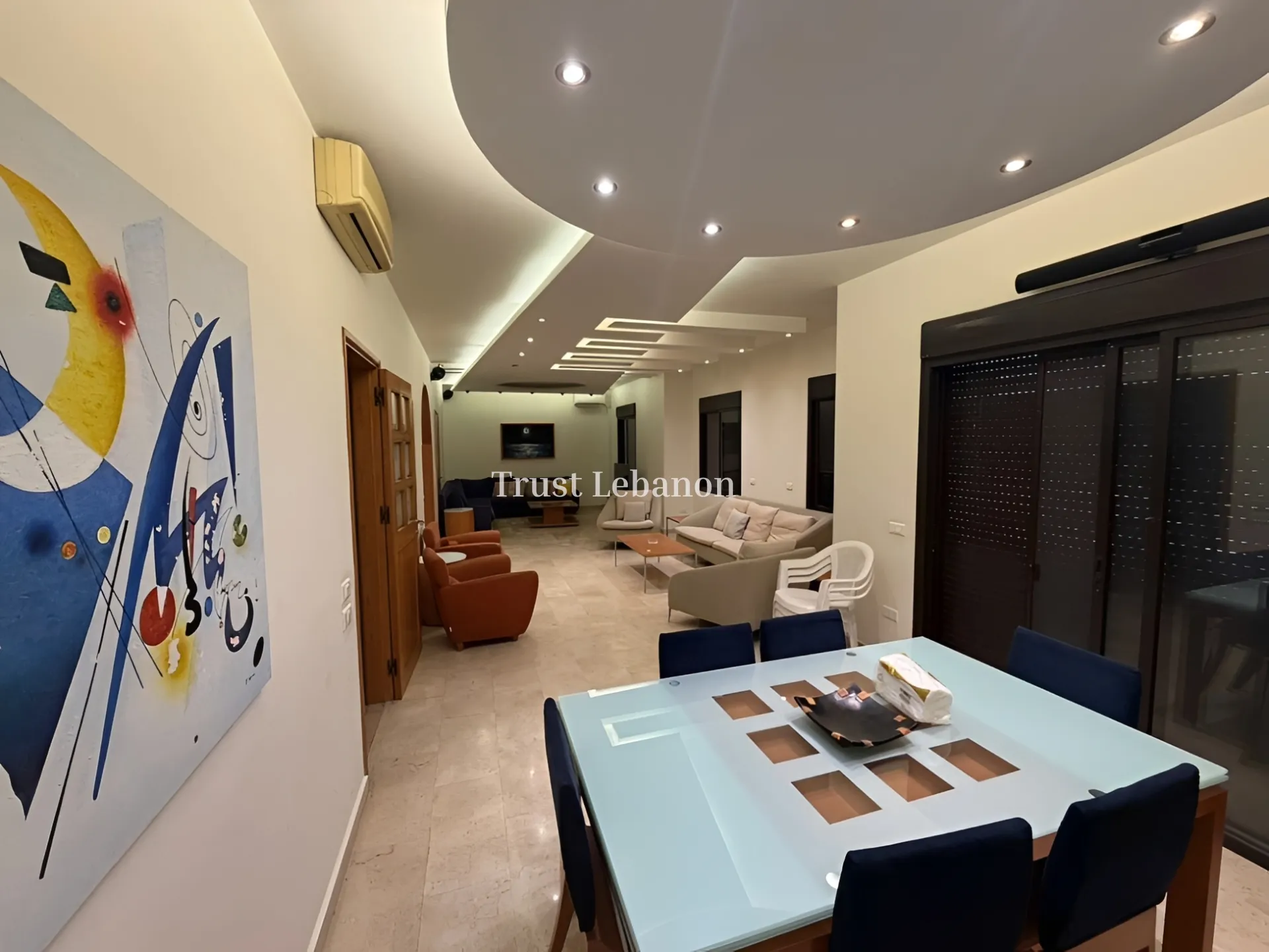 Apartment for rent in Achrafieh, Beirut, Lebanon - 2 bed, 3 bath