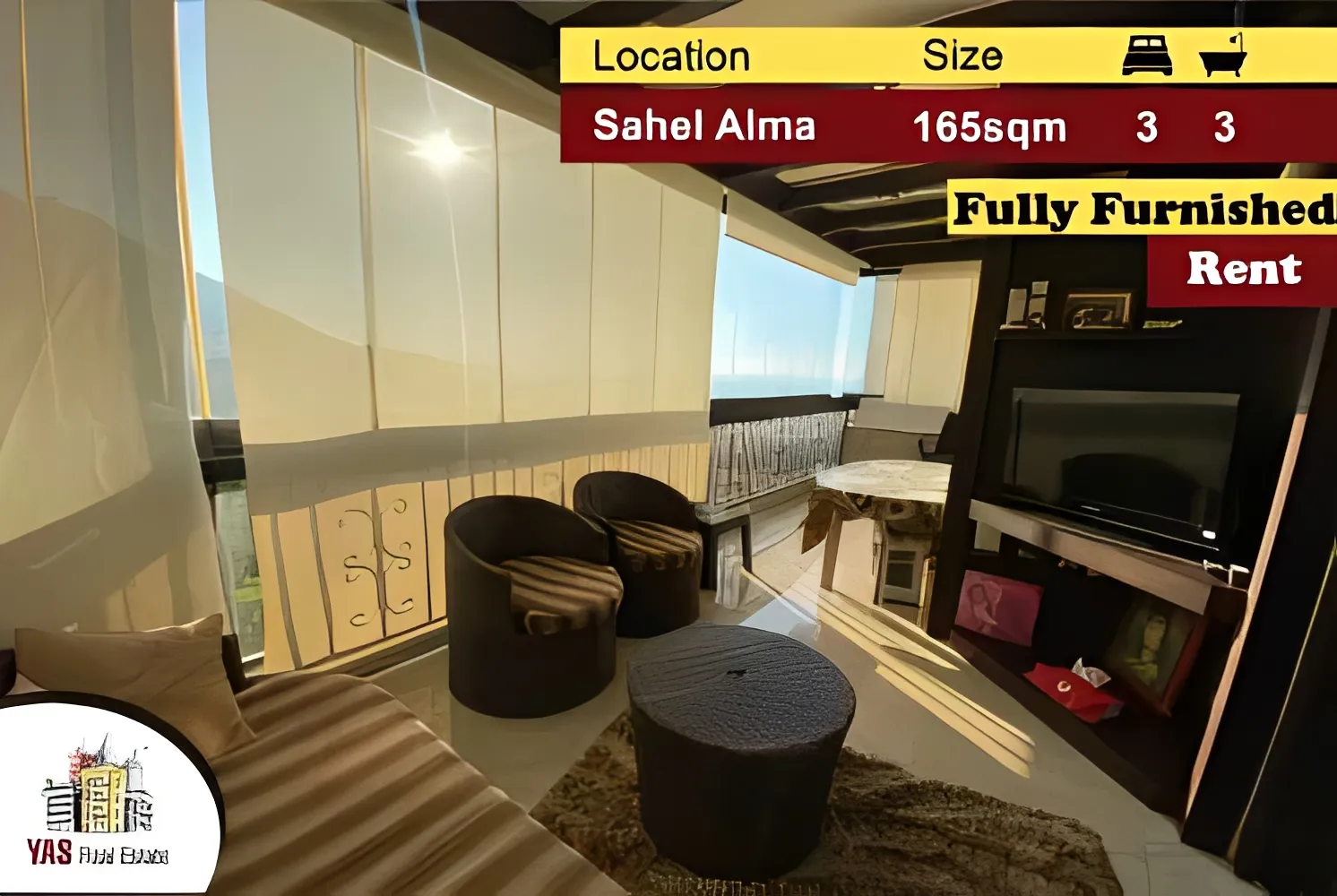 Apartment for Rent in Sahel Alma