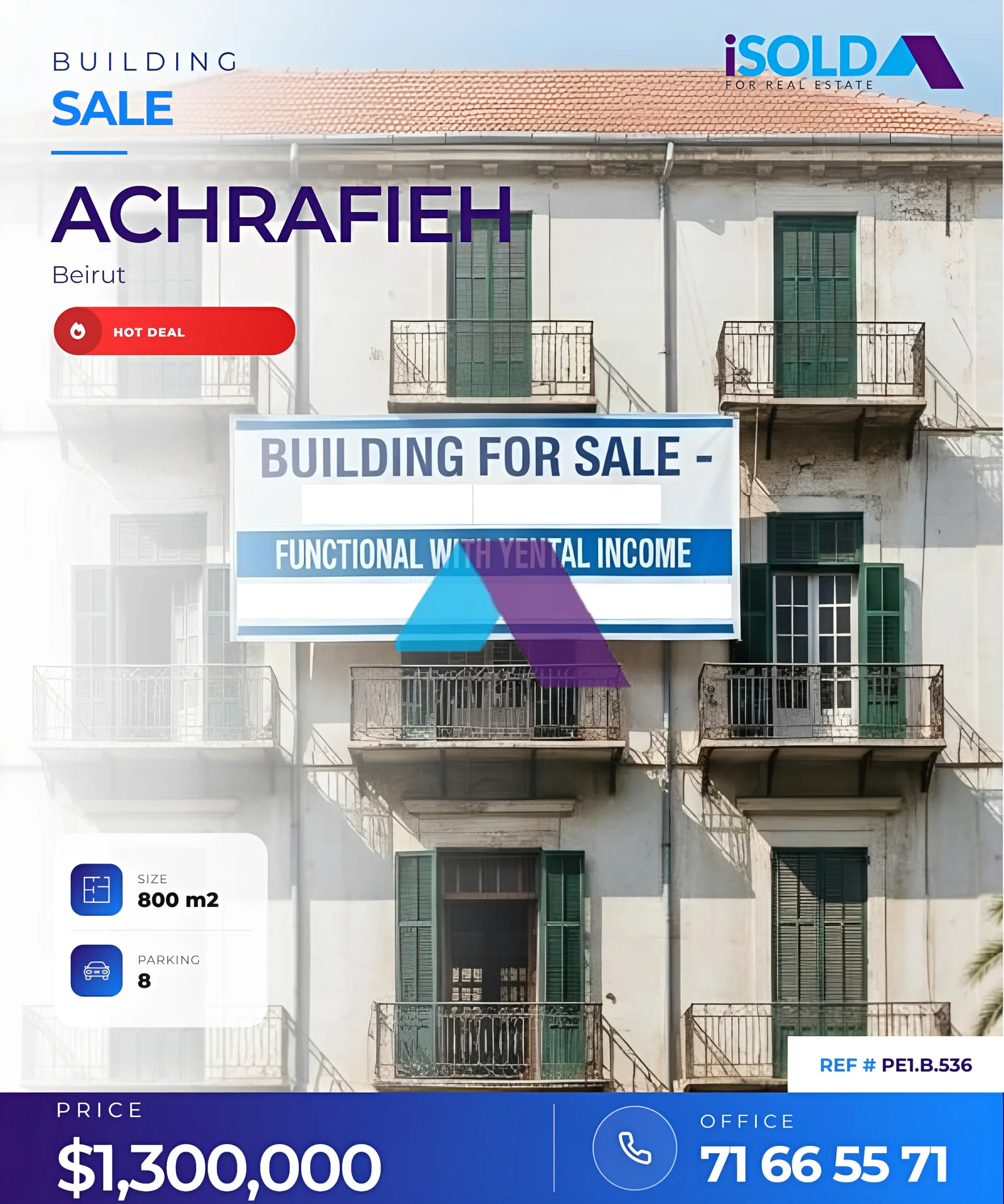 Commercial Building for sale in Achrafieh, Beirut, Lebanon