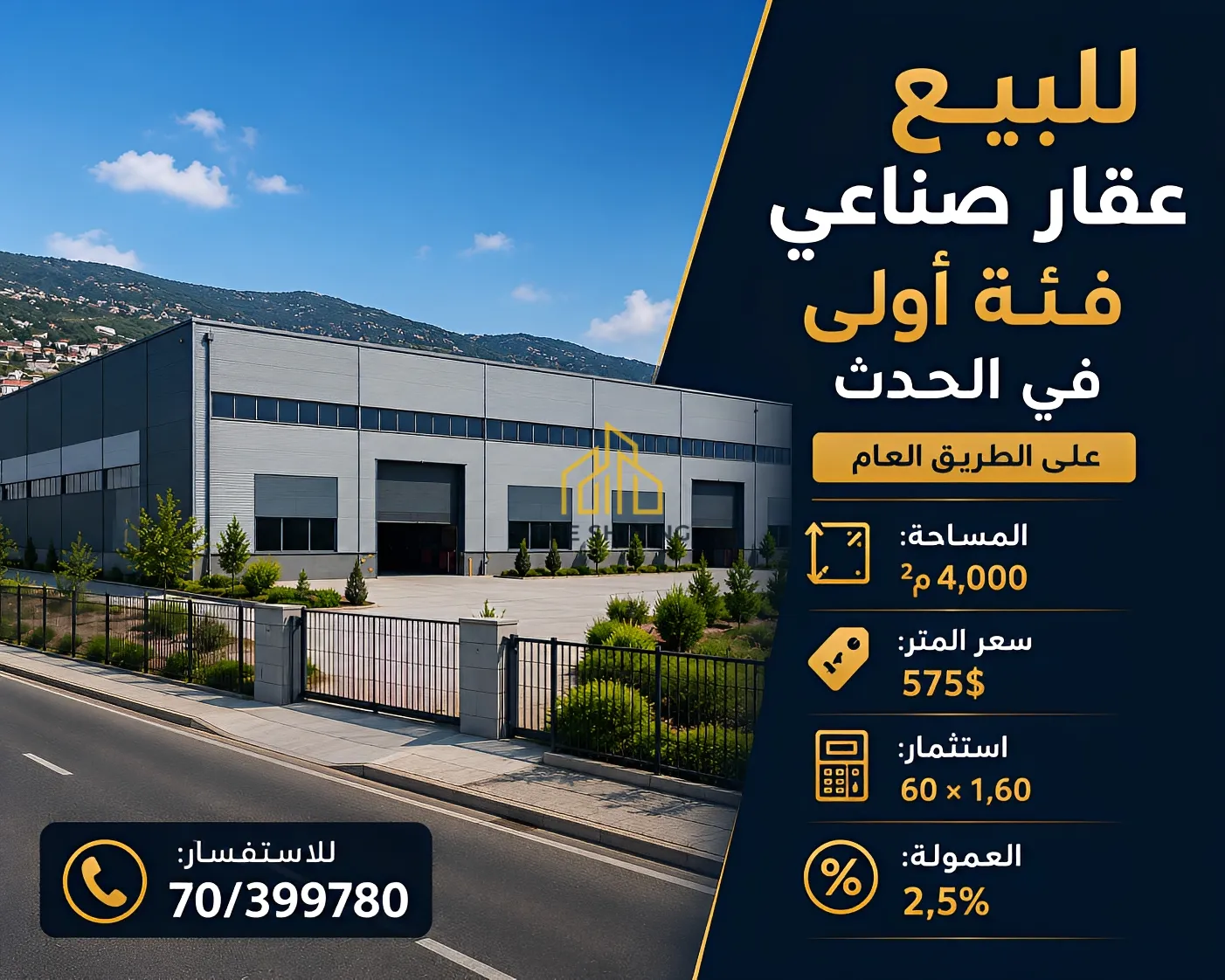 Land for sale in Hadath, lebanon