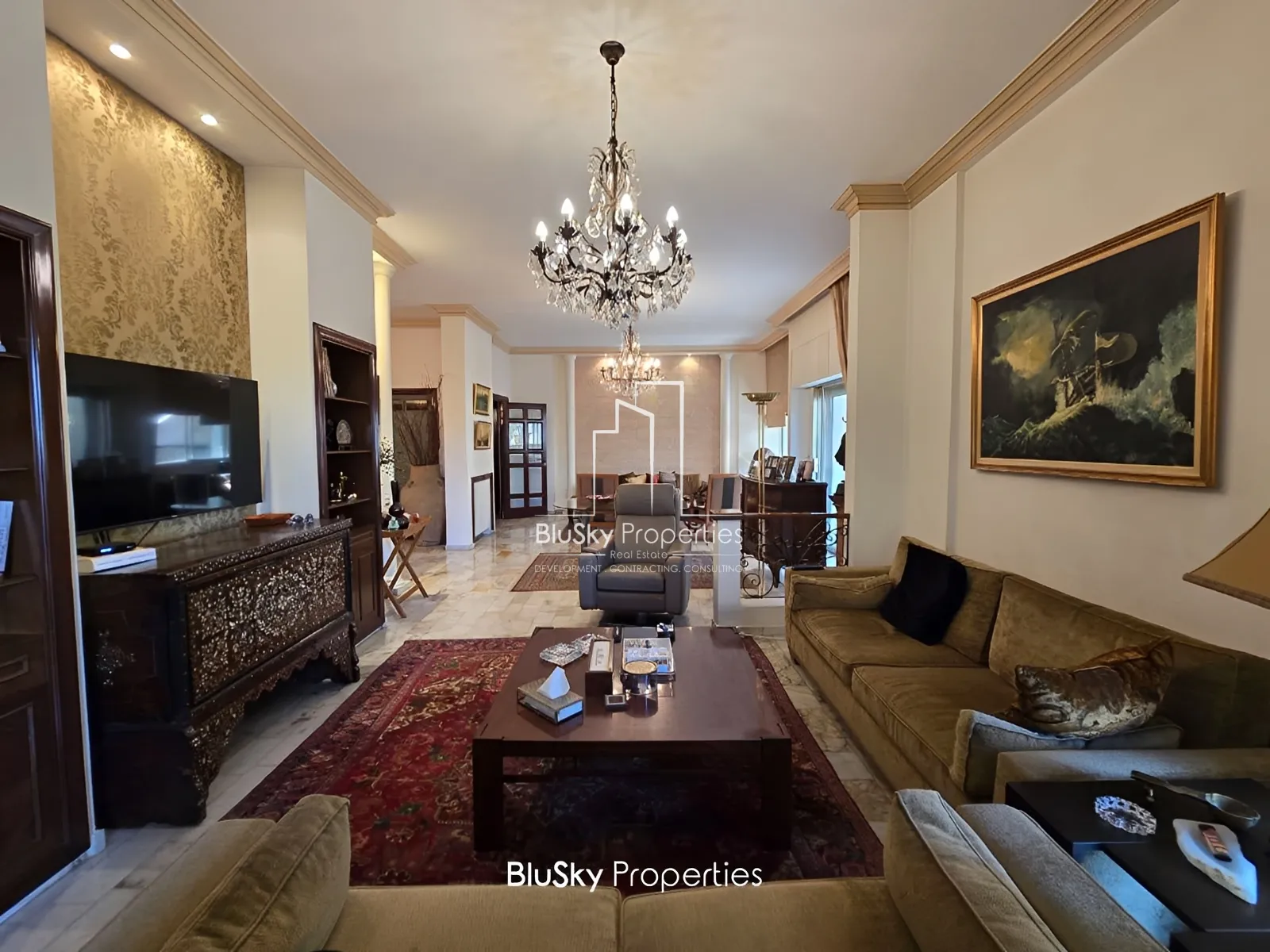 Apartment for Sale in Mansourieh - 3 bed, 4 bath
