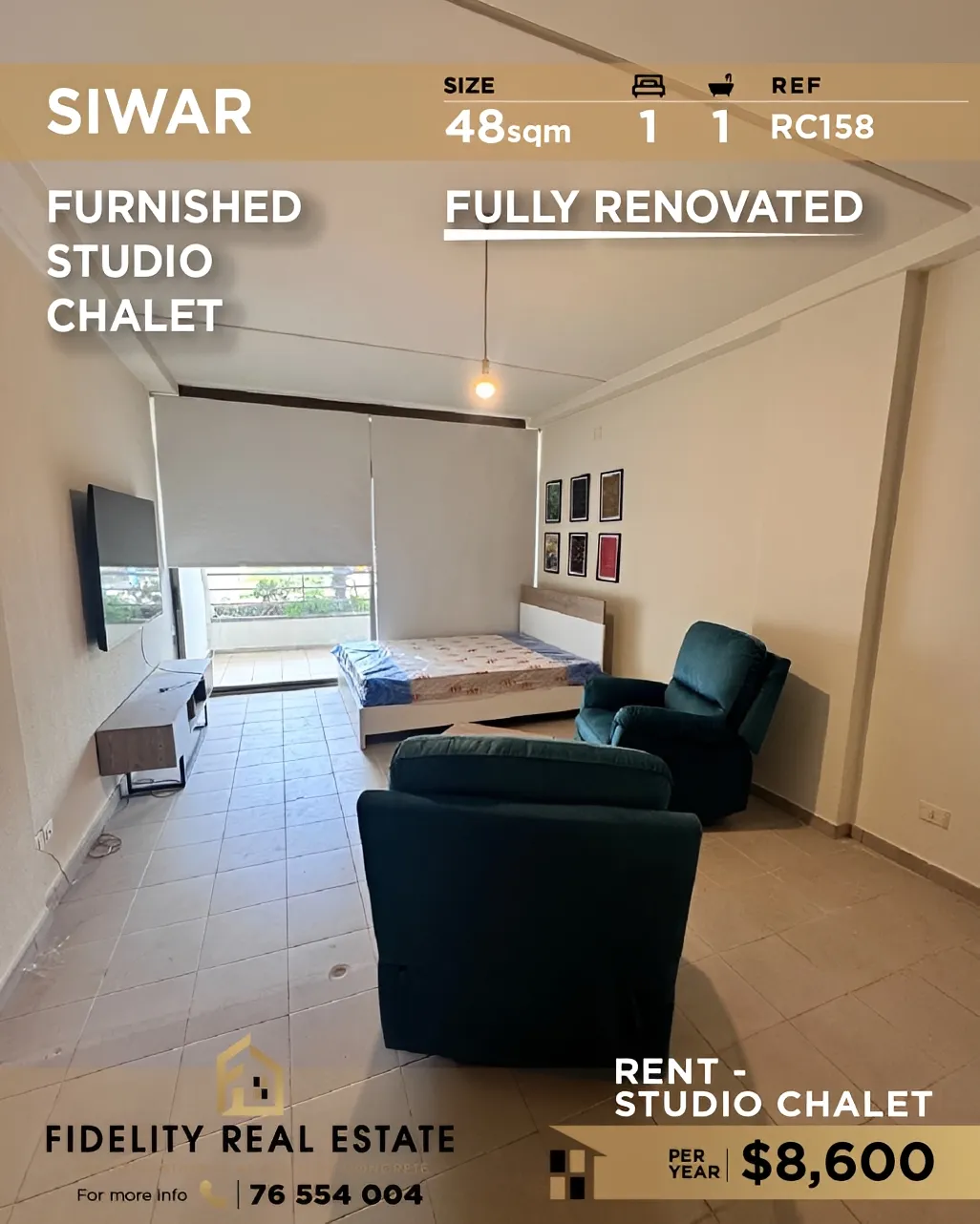 Chalet for rent in Jounieh, Lebanon