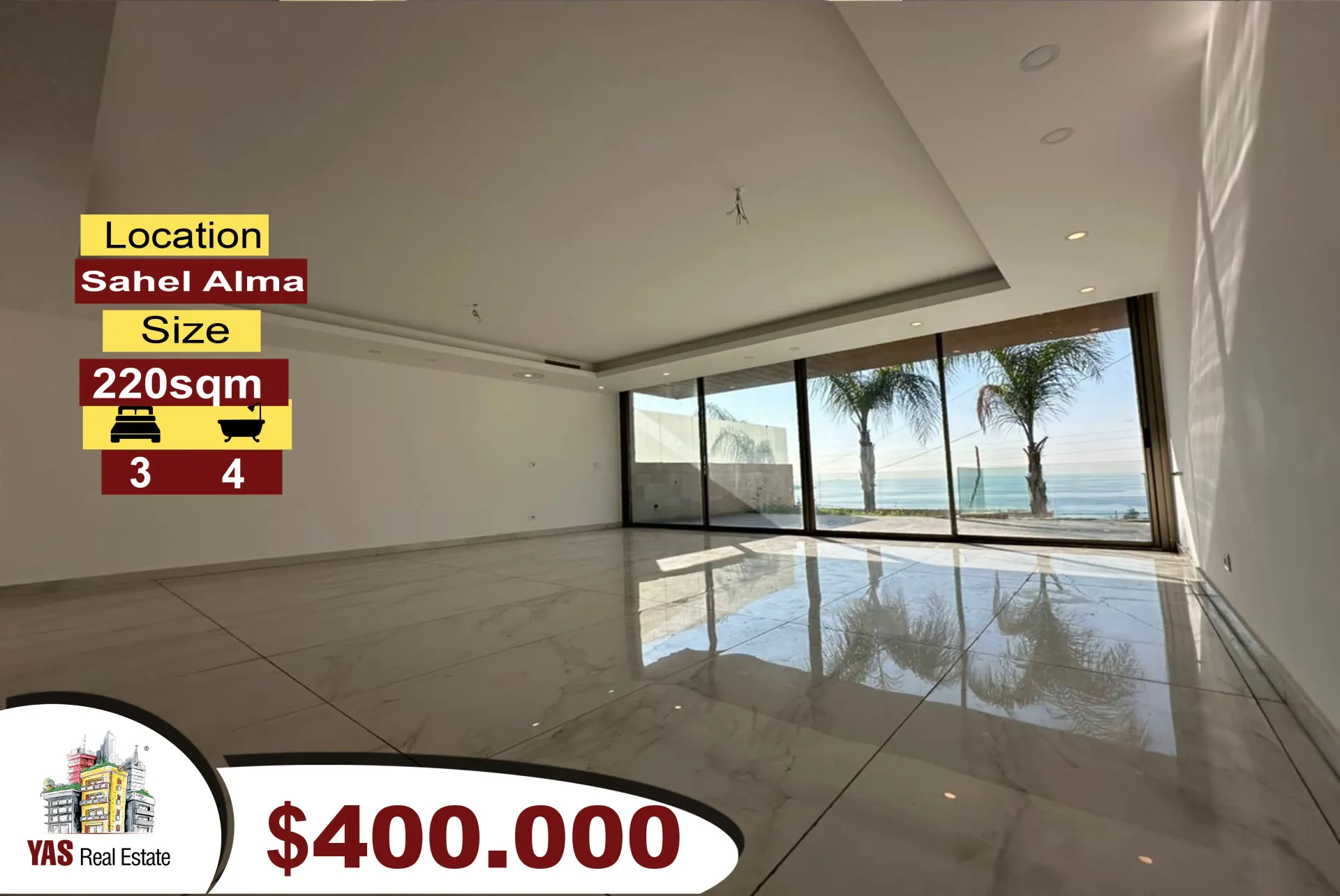 Apartment for Sale in Sahel Alma
