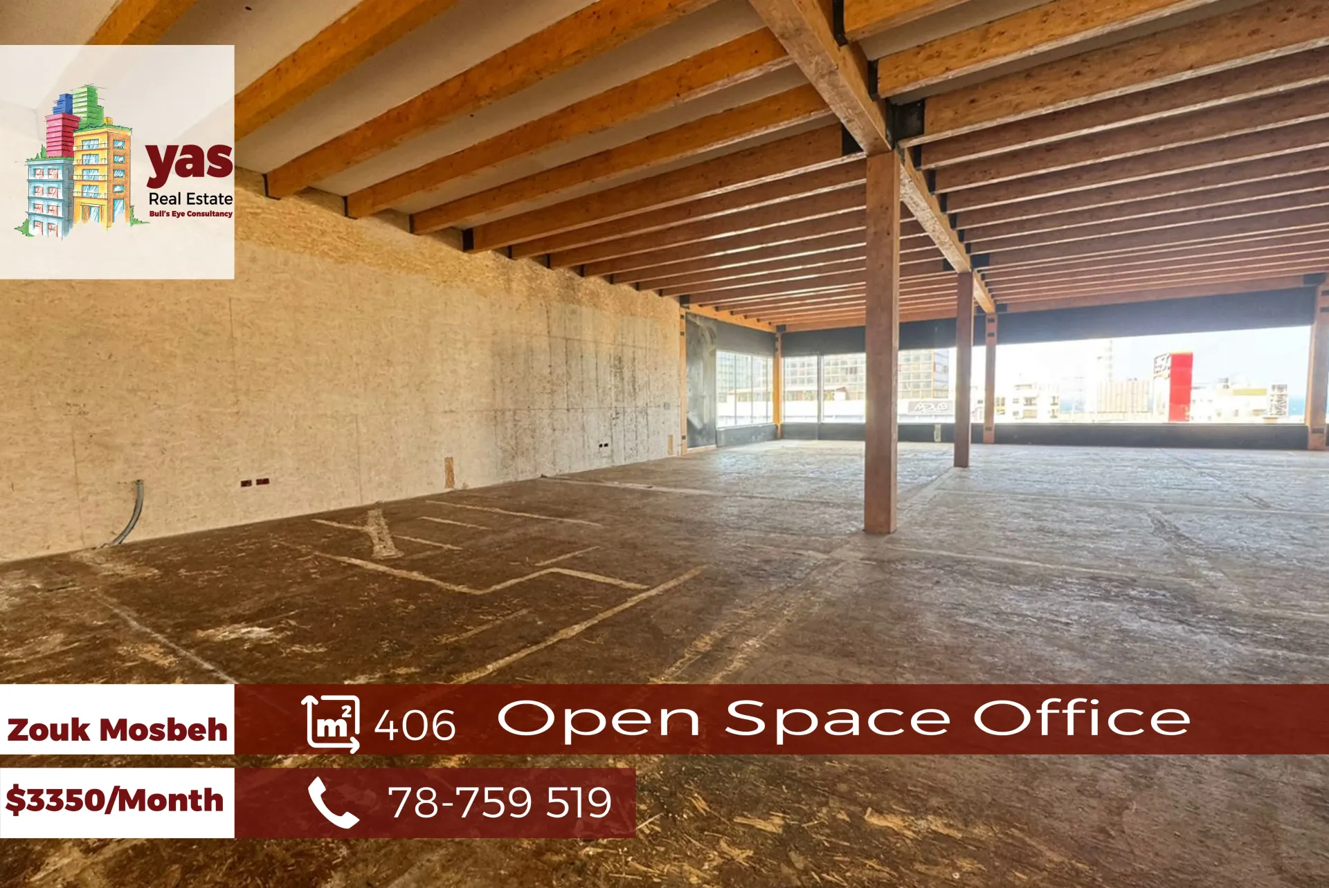 Showroom for Rent in Zouk Mosbeh
