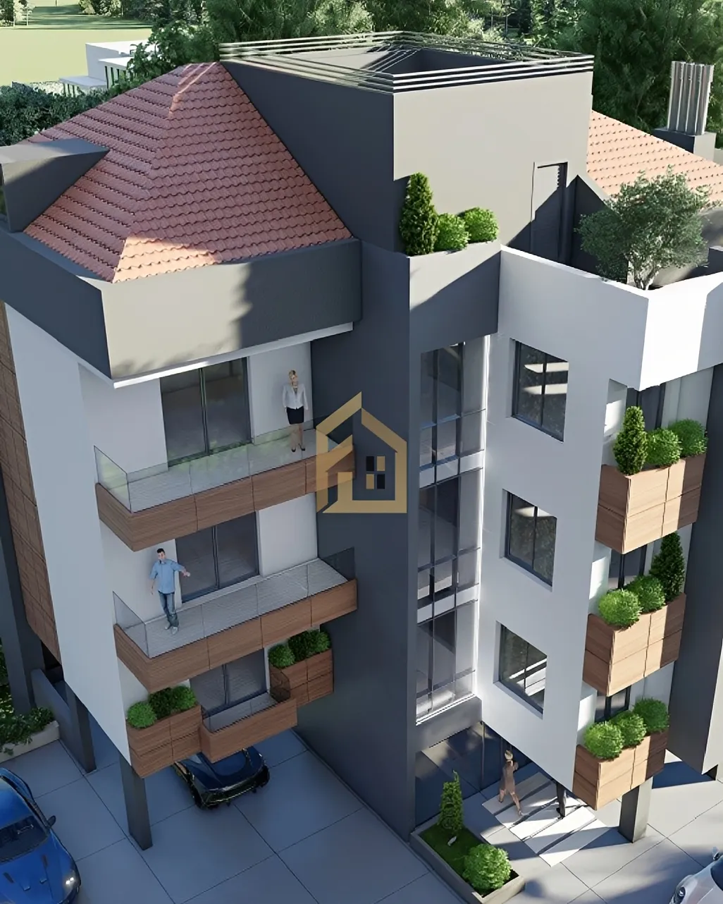 Apartment for sale in WJ98+96V, Bayada Main Road, Rabieh, Lebanon - 3 bed, 5 bath