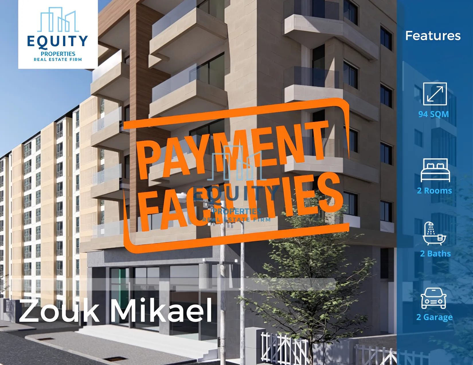 Apartment for Sale in Zouk Mkayel
