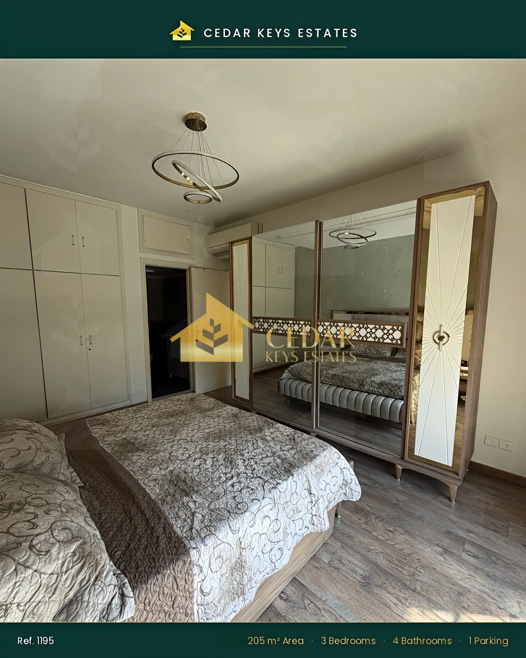 Apartment for sale in Al Zarif, Beirut, Lebanon