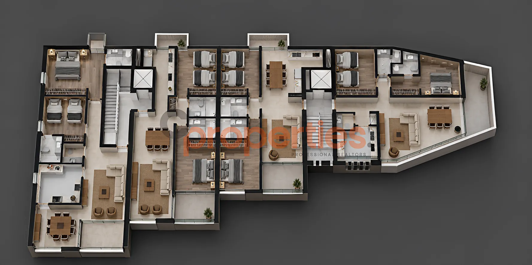 Apartment for sale in Mansourieh, Lebanon - 2 bed, 2 bath