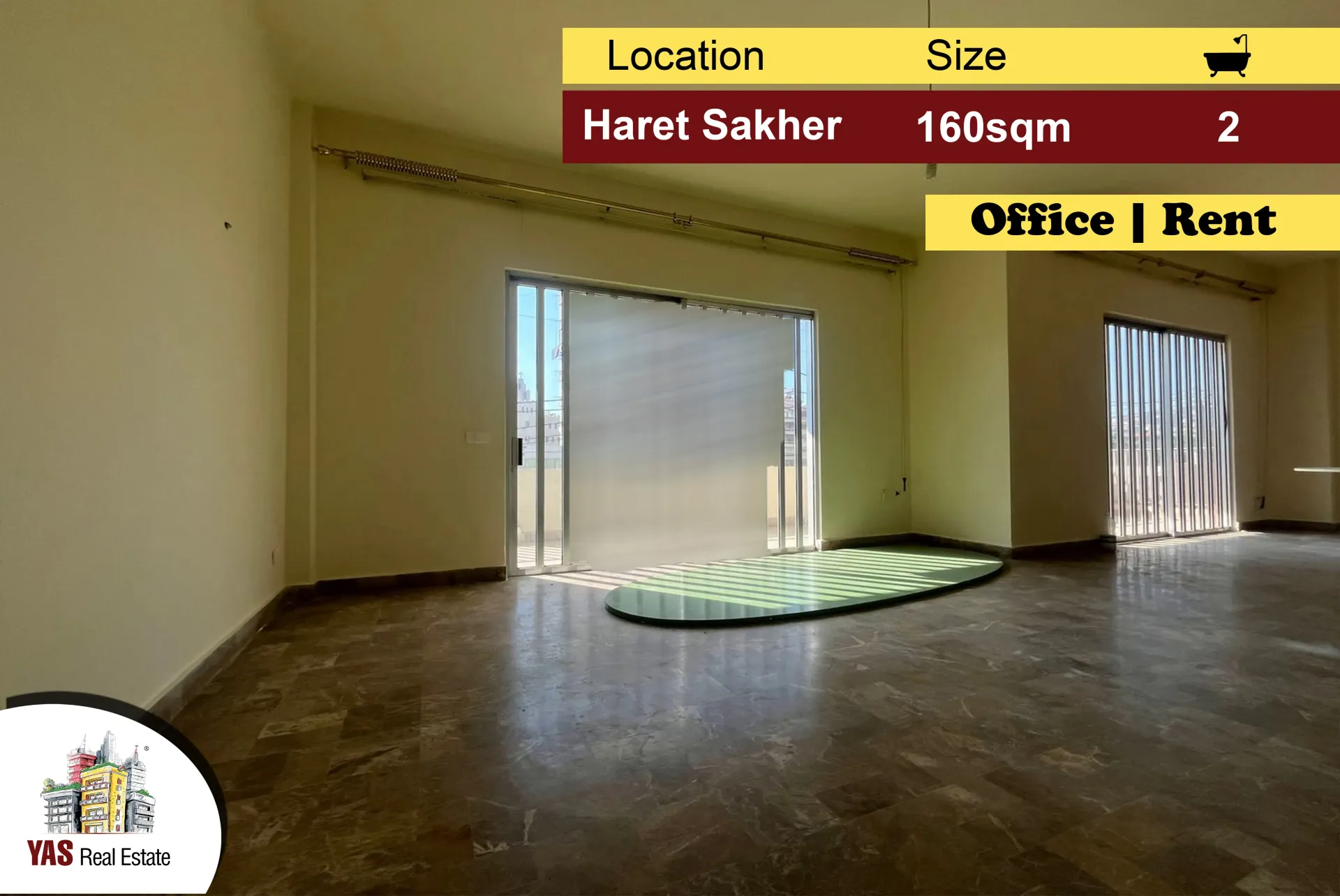 Office for rent in Haret Sakhr