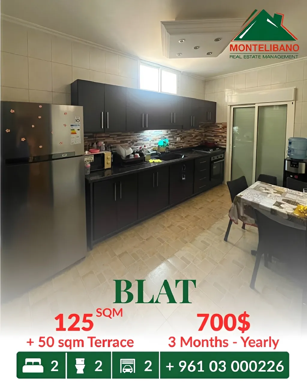 Apartment for rent in Blat