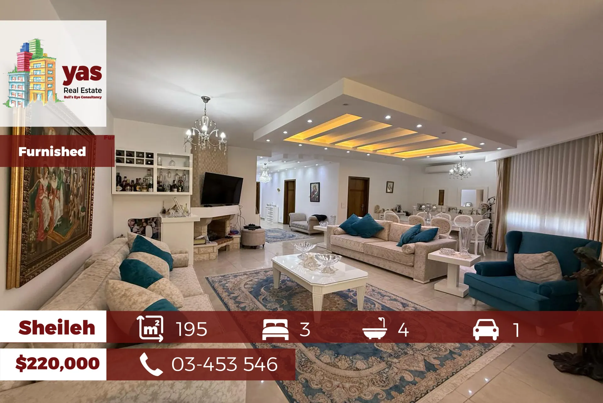 Apartment for Sale in Sehayleh - 3 bed, 4 bath