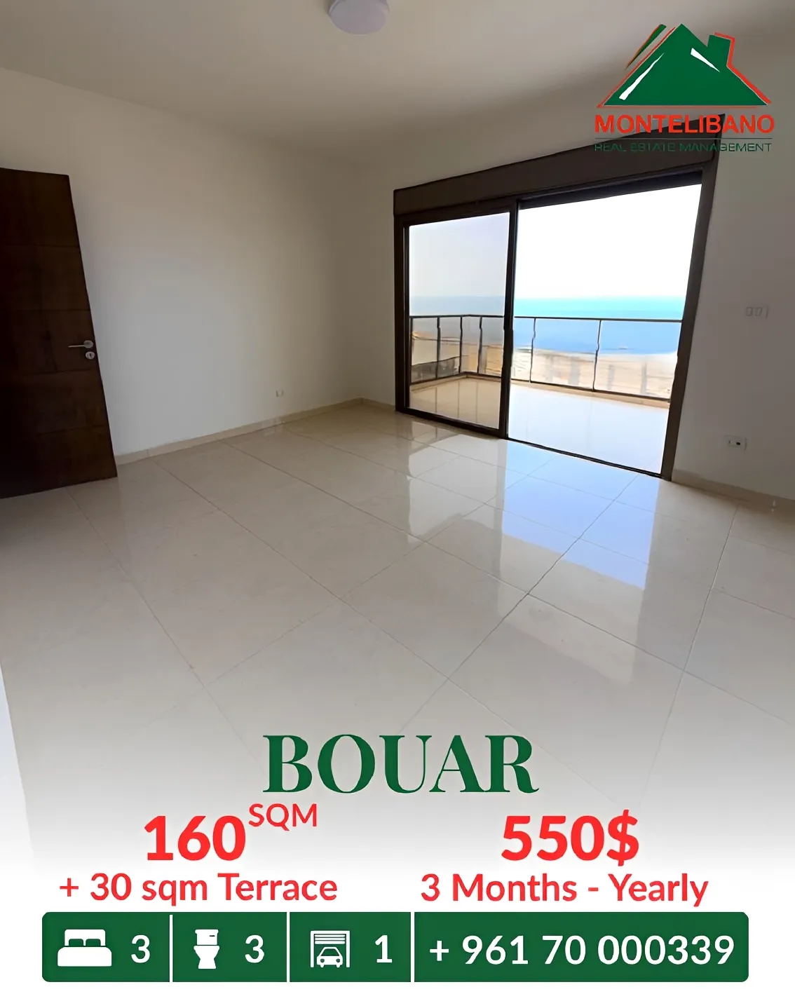 Apartment for rent in Bouar