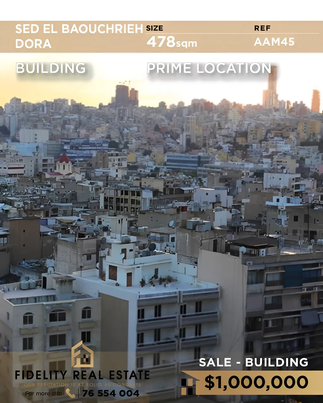 Building for Sale in Sad El Baouchriyeh, Lebanon