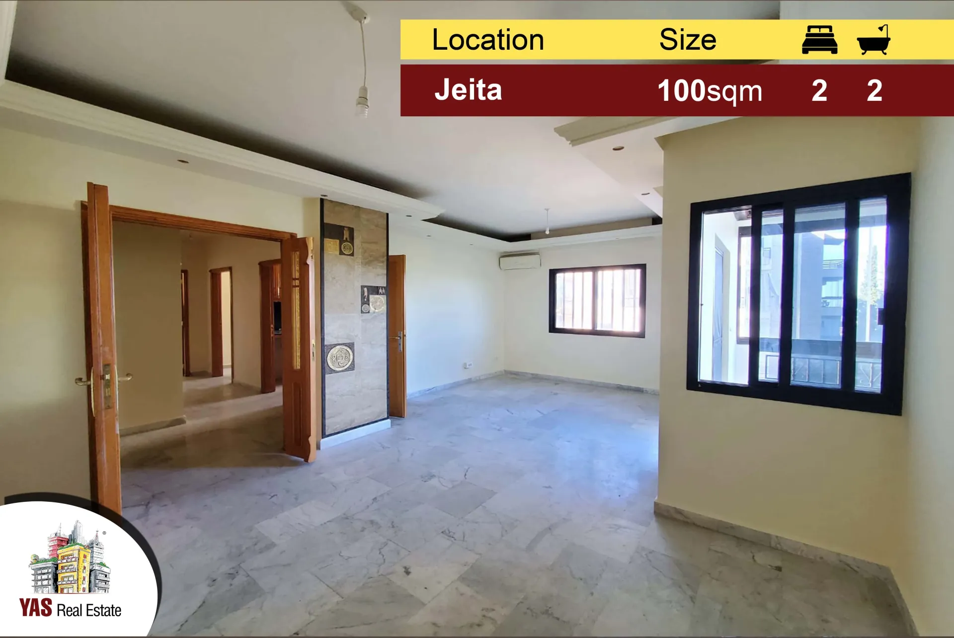 Apartment for Sale in Jeita - 2 bed, 2 bath