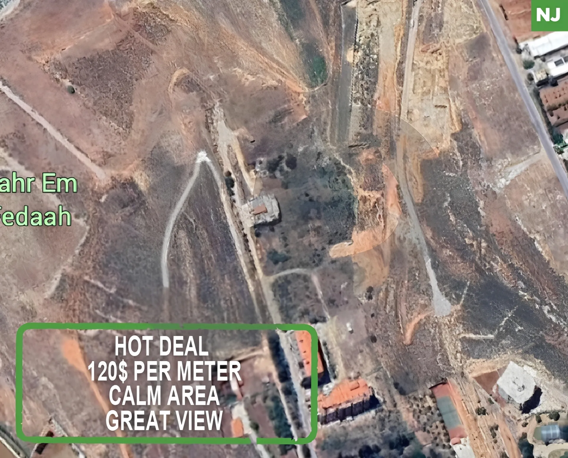 Land for Sale in Zahlé