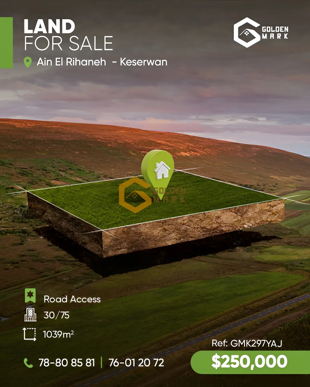 Land for Sale in Ain El Rihaneh