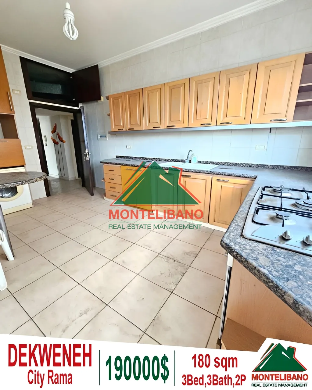 Apartment for Sale in Dekwaneh, Lebanon - 3 bed, 3 bath