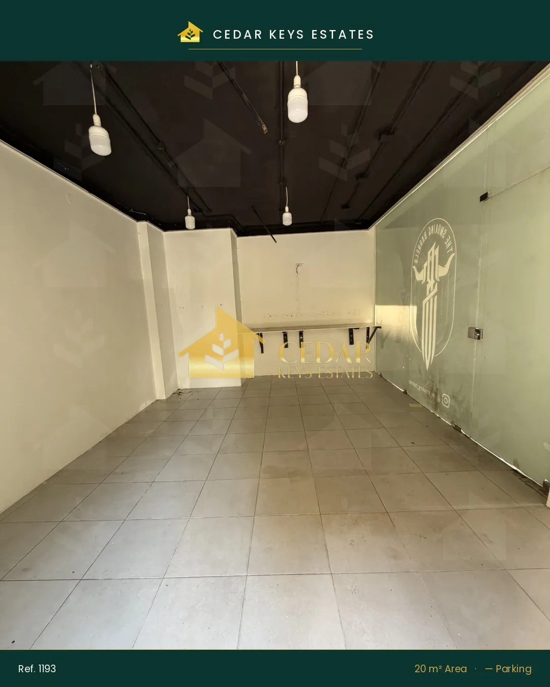 Shop for rent in Mar Mikhael, Beirut, Lebanon
