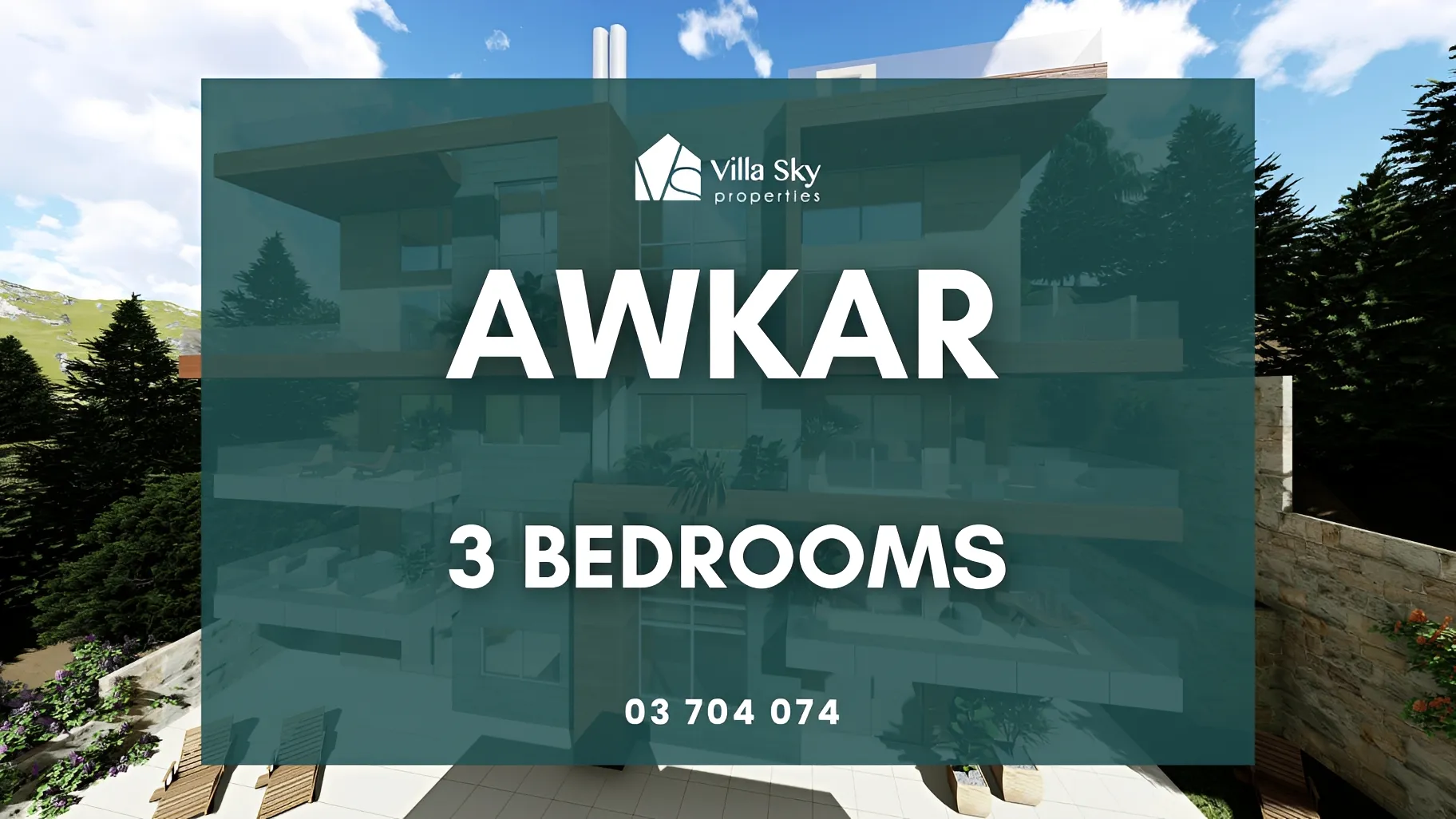 Apartment for Sale in Dik El Mehdi, Lebanon