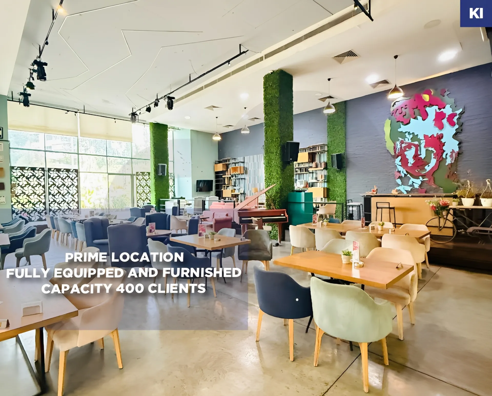 Restaurant for rent in Kfar Hbab