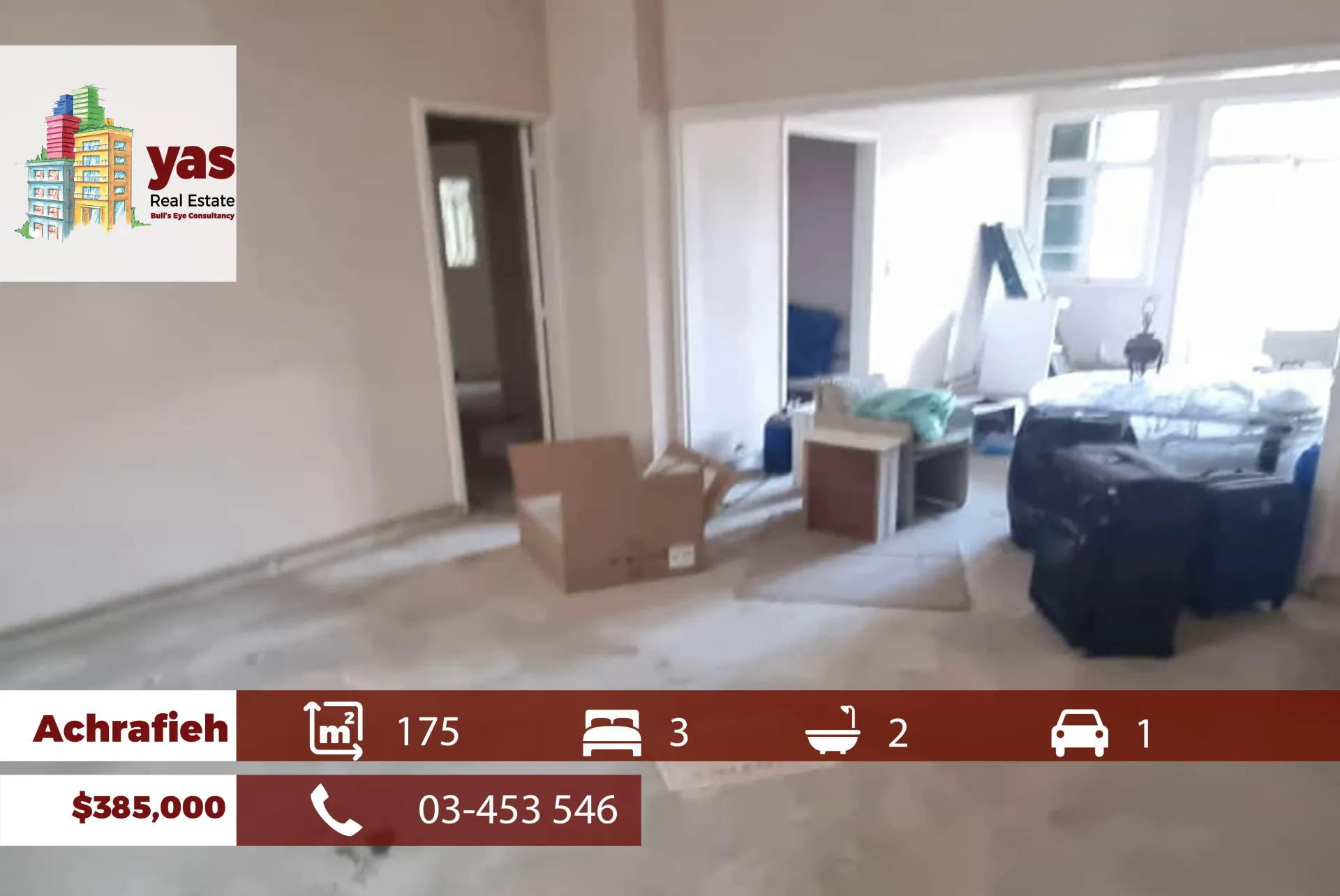 Apartment for Sale in Achrafieh