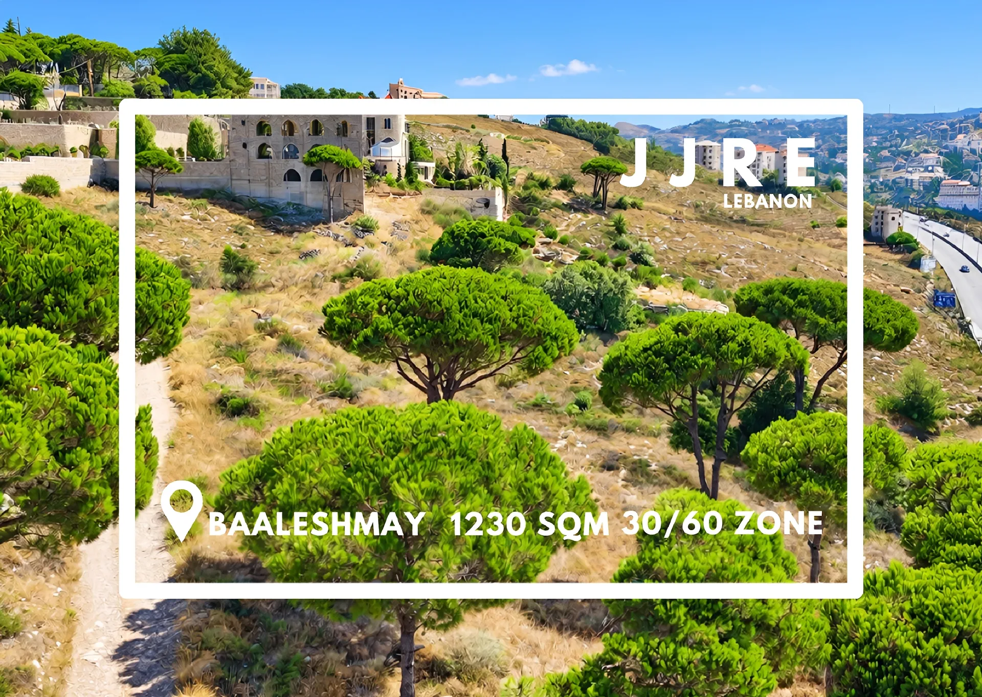 Residential Land for sale in Bhamdoun